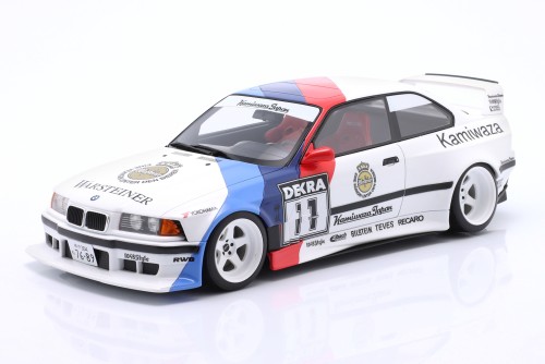 OT1176 BMW E36 M3 Kamiwaza Khyzyl Saleem #11 2024 White Otto Mobile 1:18