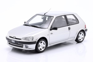 Peugeot 106 Quiksilver 2000 Quartz Grey Otto Mobile 1:18