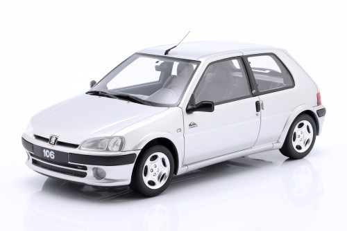 OT1177 Peugeot 106 Quiksilver 2000 Quartz Grey Otto Mobile 1:18