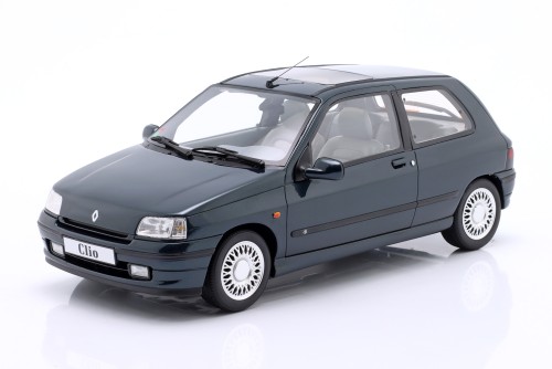 OT1157 Renault Clio Baccara 1.8 1995 Abyss Green Otto Mobile 1:18