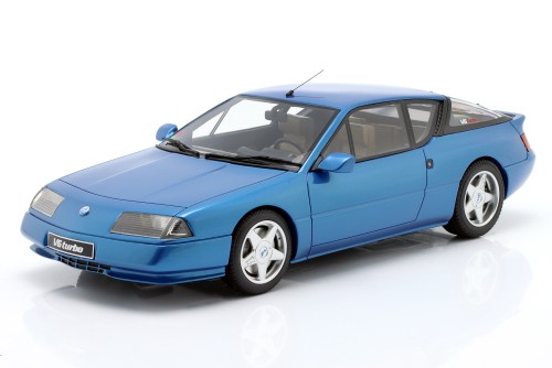 OT1146 Renault Alpine GTA V6 Turbo Coupe 1990 Blue Metallic Otto Mobile 1:18