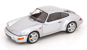 Porsche 911 (964) Carrera 4 WTL 30 Jahre 911 1993 Polar Silver Norev 1:18 - Limited Edition 999 pcs.