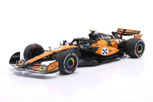 McLaren MCL39 #4 Lando Norris Winner Monaco GP F1 Formula 1 World Champion 2025 Solido 1:18