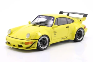 Porsche 911 (964) RWB Natalie 2023 Yellow Solido 1:18