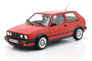 Volkswagen VW Golf II 2 GTi G60 1989 Mars Red Solido 1:18