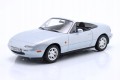 188023 Mazda MX-5 Roadster 1991 Silver Metallic Norev 1:18