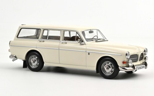 188750 Volvo Amazon Break 1968 Pearl White Norev 1:18