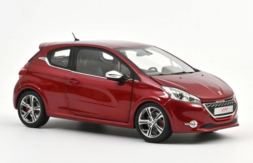 184700 Peugeot 208 GTi 2013 Rubis Red Metallic Norev 1:18