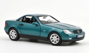 Mercedes-Benz SLK R170 Roadster 1996 Vivianit Green Norev 1:18