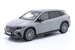 Mercedes-Benz EQS SUV (X296) AMG Line 2022 Alpine Grey Solid NZG 1:18 - Dealer Edition