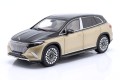B66960592 Mercedes-Benz Maybach EQS 680 SUV (Z296) 2024 Obsidian Black / Kalahari Gold NZG 1:18 - Dealer Edition