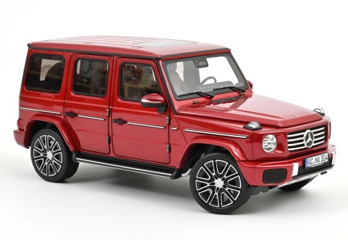 183037 Mercedes-Benz G-Class G500 W465 2024 Hyacinth Red Norev 1:18