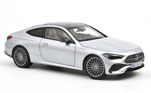 183939 Mercedes-Benz CLE Coupe (C236) 2024 Hightech Silver Metallic Norev 1:18