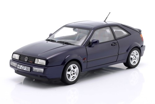 188660 Volkswagen VW Corrado VR6 1992 Aqua Blue Norev 1:18 - Limited Edition 1000 pcs.