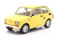 MCG18667 Fiat 126 1972 Yellow Maluch Polski Mały Fiat 126P P MCG 1:18