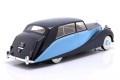 18051 Rolls Royce Silver Wraith Empress by Hooper 1956 Black / Light Blue MCG 1:18