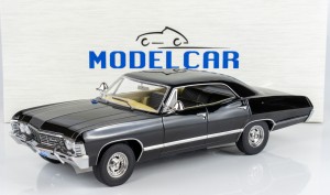 Chevrolet Impala Supernatural TV Series 1967 Black MCG 1:18