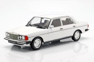 Mercedes-Benz 230E (W123) E-Class 1975 White KK-Scale 1:18