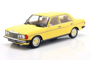 Mercedes-Benz 230E (W123) E-Class 1975 Yellow KK-Scale 1:18