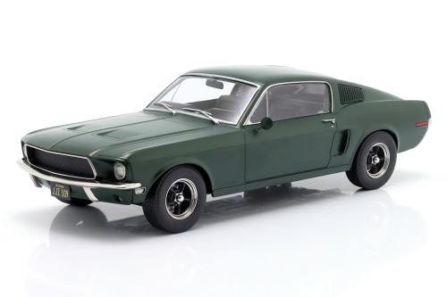 KKDC181395 Ford Mustang GT Fastback Bullitt Movie Edition 1968 Matt Green KK-Scale 1:18