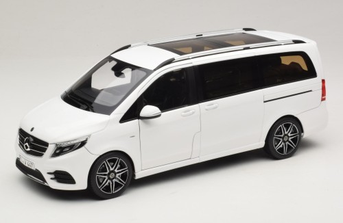 183876 Mercedes-Benz V-Class AMG-Line W447 Viano Van V260 2018 White Norev 1:18
