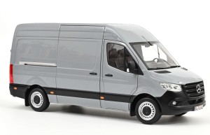 Mercedes-Benz Sprinter 2018 Grey Norev 1:18