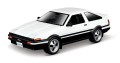 39543 Toyota Sprinter Trueno AE86 1979 White / Black Maisto KIT 1:24 Model do Składania Złożenia