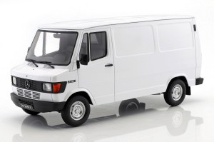 Mercedes-Benz 208 D Transporter Delivery Van 1988 White KK-Scale 1:18