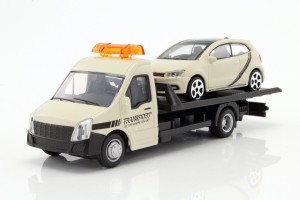 Volkswagen Polo GTI 5 z Autolawetą Bburago 1:43